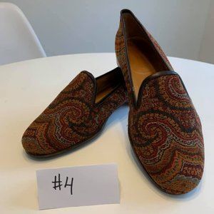 Stubbs & Wootton Women's Needlepoint flats Size 9